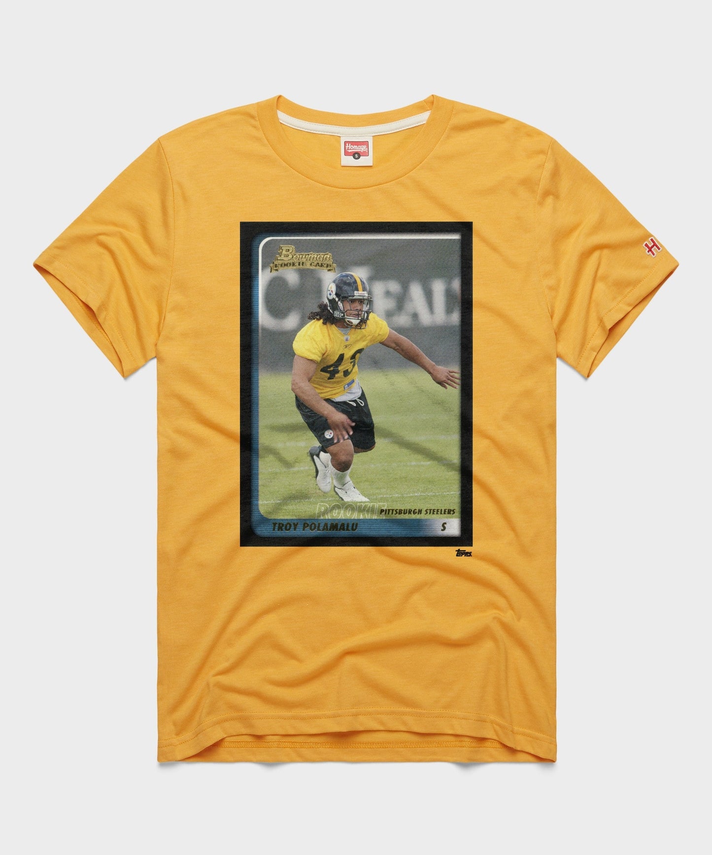 2003 Bowman Troy Polamalu Steelers