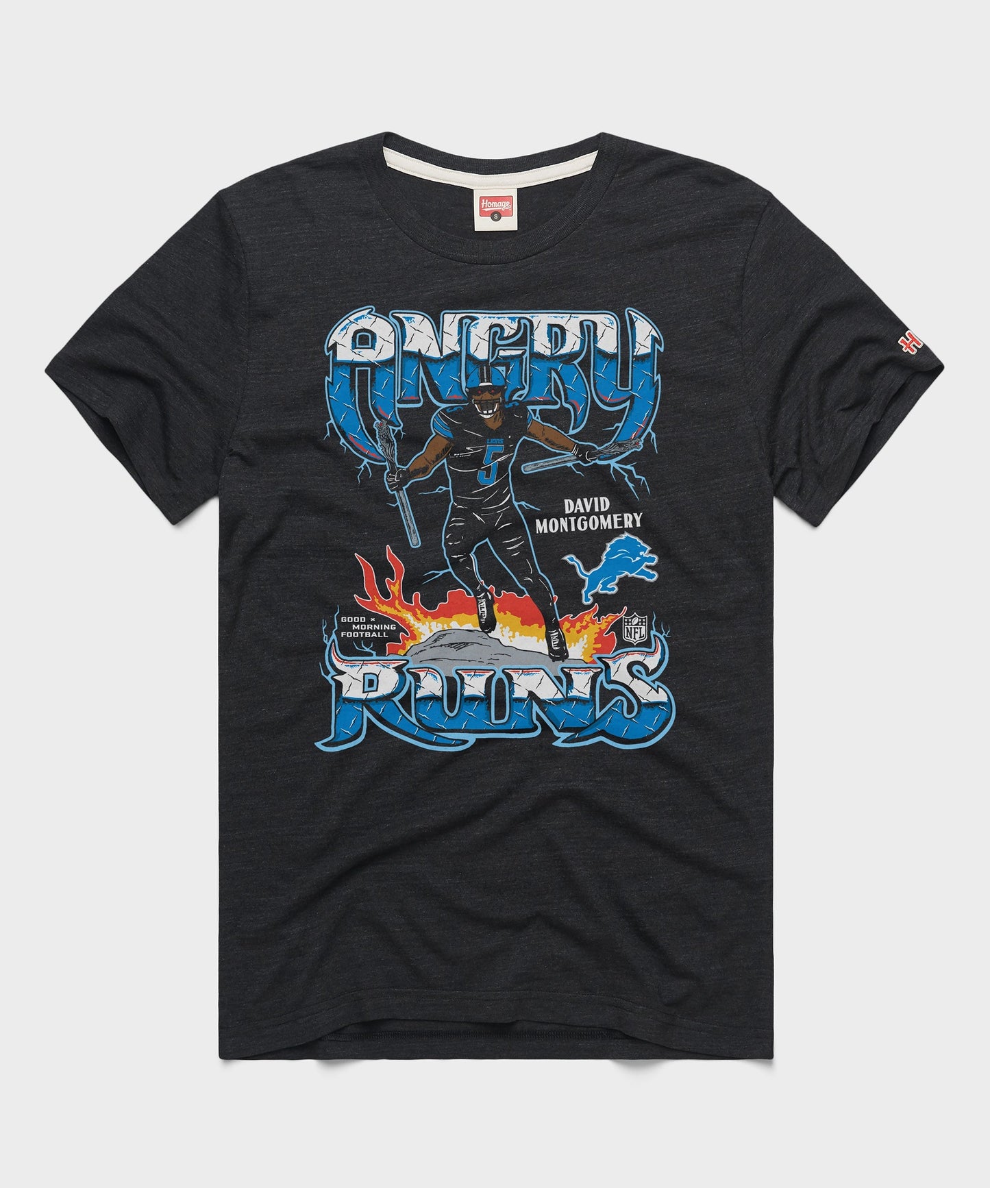 Angry Runs 2024 Lions David Montgomery Double Winner